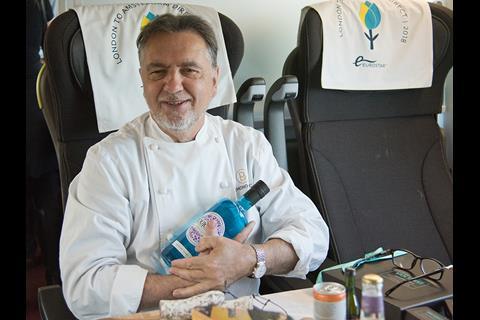 Eurostar’s catering offer is being continuously developed by chef and Culinary Director Raymond Blanc (Photo: Tony Miles).